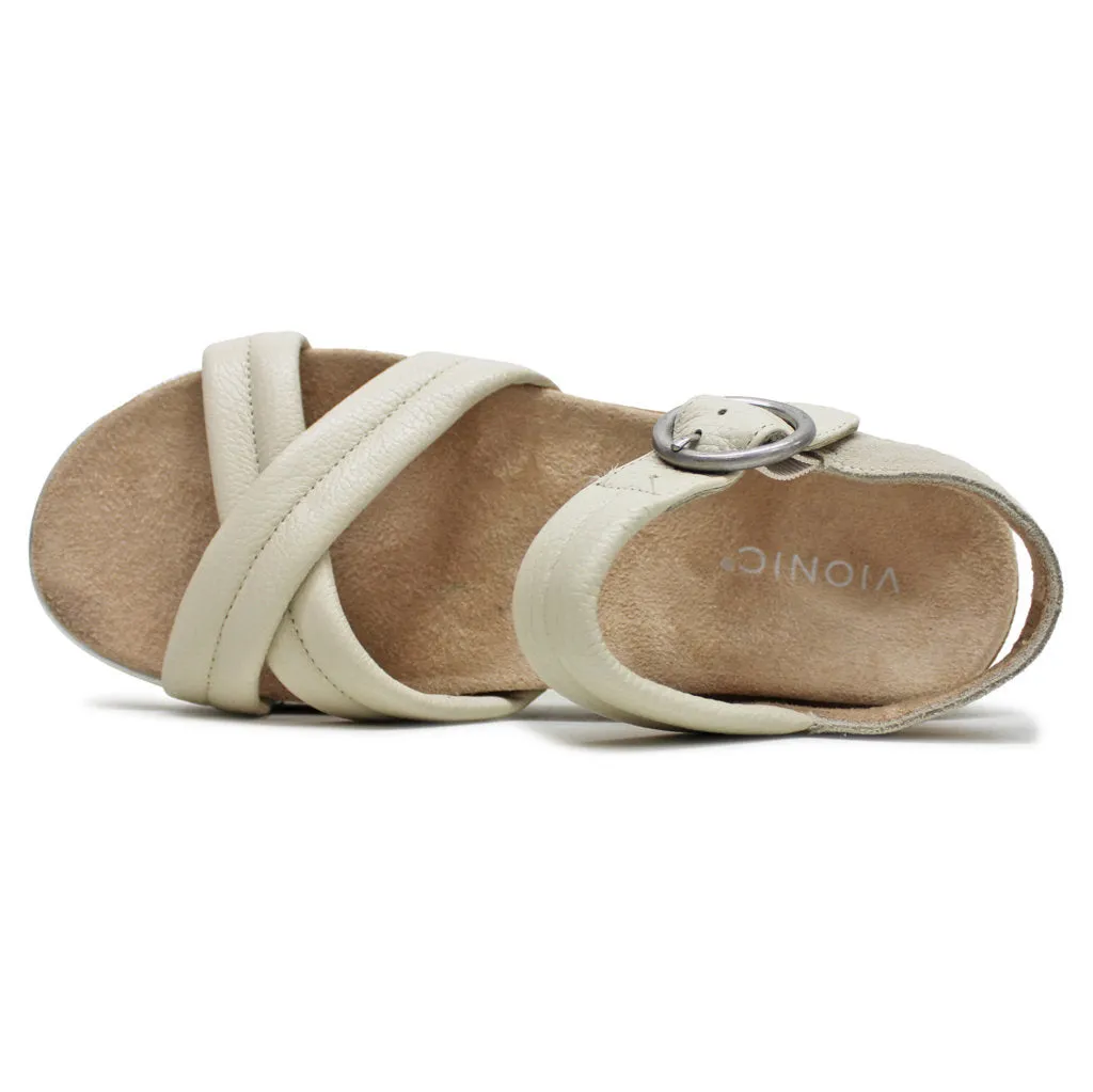 Vionic Reyna Suede Leather Women's Slingbacks Platform Sandals