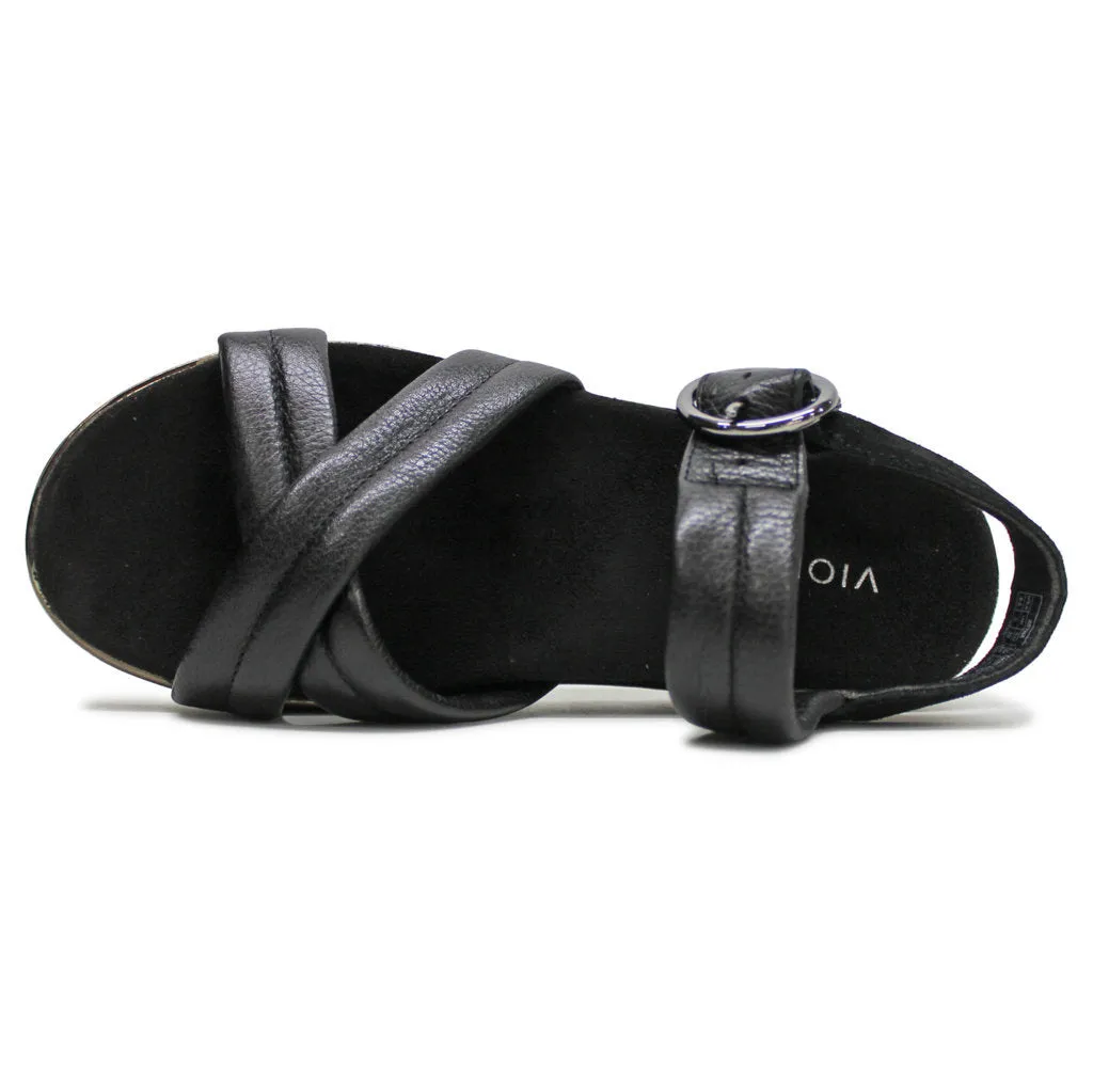 Vionic Reyna Suede Leather Women's Slingbacks Platform Sandals