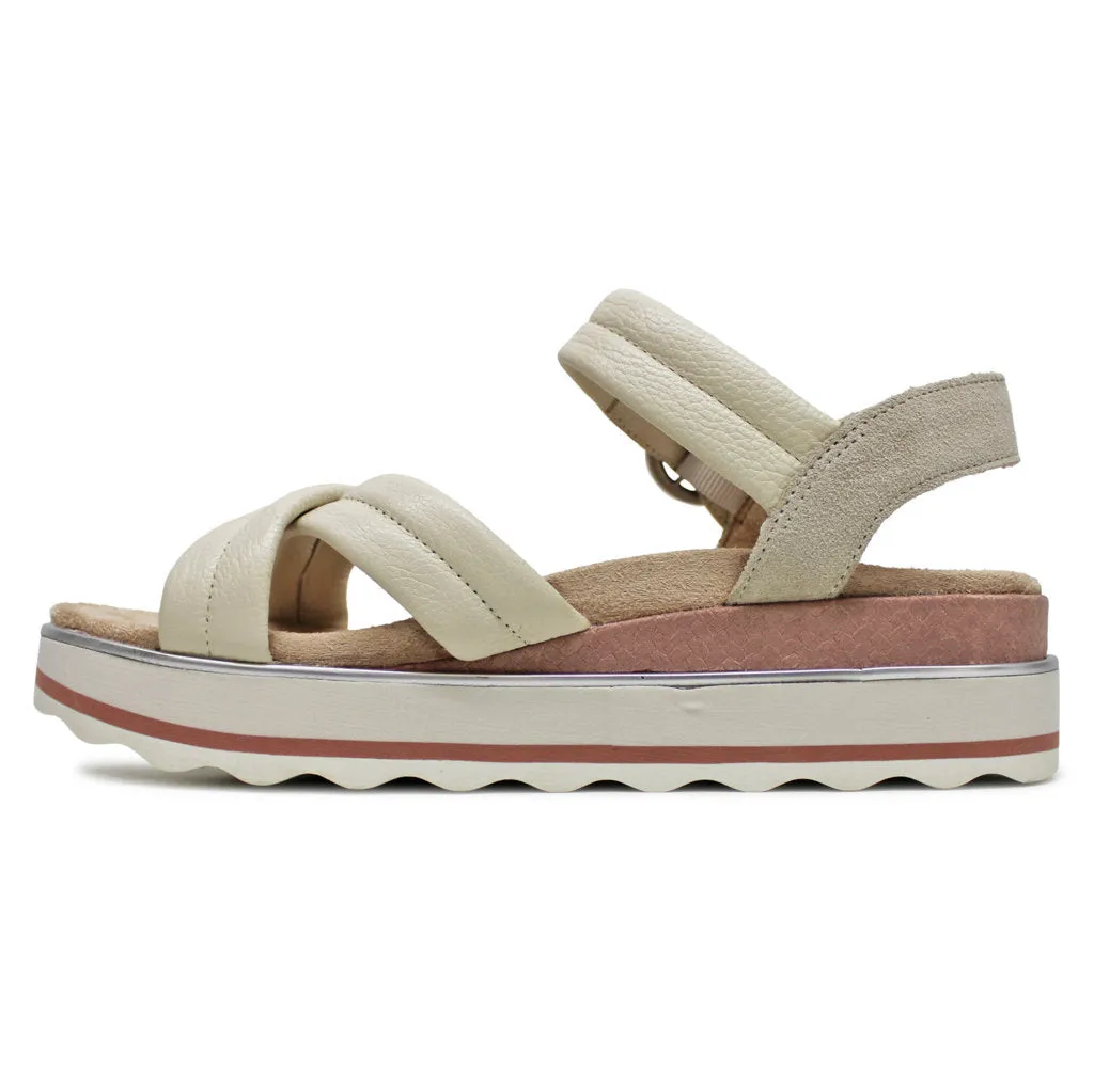 Vionic Reyna Suede Leather Women's Slingbacks Platform Sandals