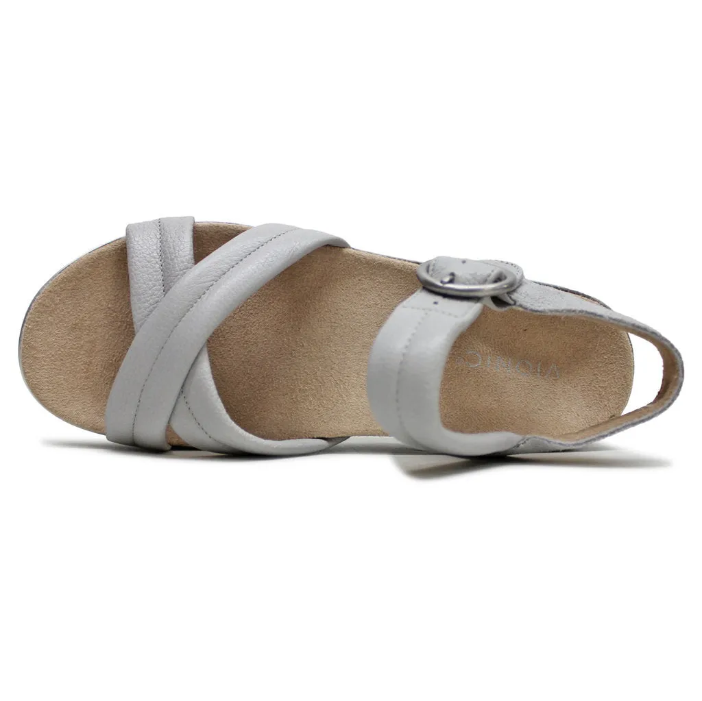 Vionic Reyna Suede Leather Women's Slingbacks Platform Sandals