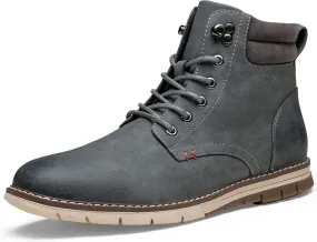 Vostey Boots for Men Casual Boots Fashion Waterproof Men's Motorcycle Shoes