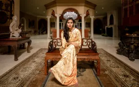 Zarina kaftan dress