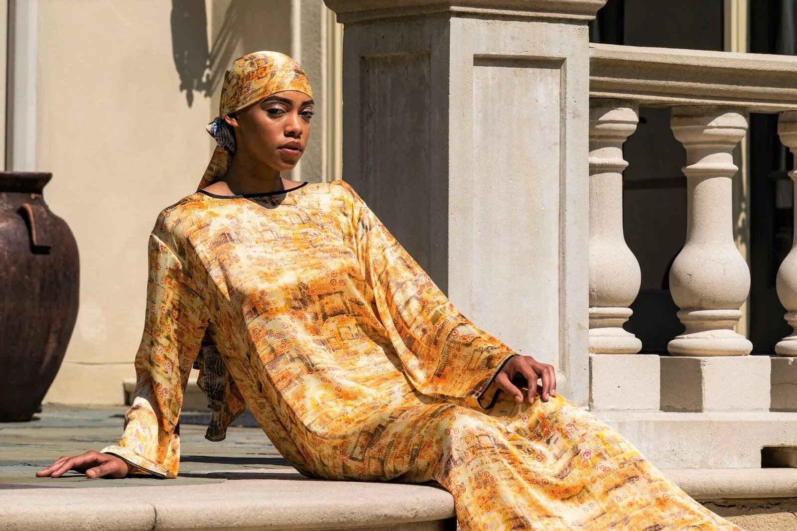 Zarina kaftan dress